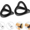 Hard Splitter Silicone Ring Δαχτυλίδι Πέους Μαύρο Σιλικόνης - Image 4