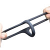 Hard Splitter Silicone Ring Δαχτυλίδι Πέους Μαύρο Σιλικόνης - Image 6