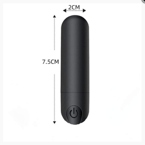 Mini bullet Vibrator Black