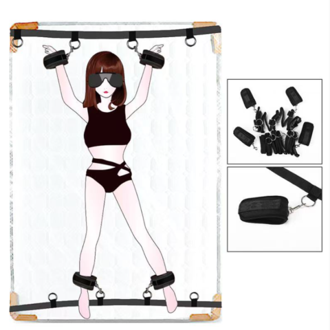 Σετ Δεσίματος BDSM Μαύρο bondage