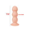 Anal Plug με Τρεις Σφαιρικές Πάχυνσεις 12.79 ίντσες - Image 5