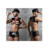 Ανδρικό Police Set με Cut-Out Top και Boxer