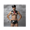 Ανδρικό Police Set με Cut-Out Top και Boxer - Image 3