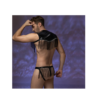Ανδρικό Σετ Wet Look με Κρόσσια - Image 4