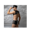 Ανδρικό Police Set με Cut-Out Top και Boxer - Image 4