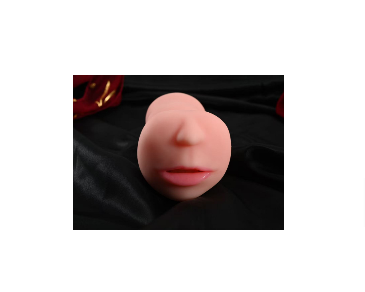Ρεαλιστικό Masturbator Στόματος από Σιλικόνη 18cm - Image 3
