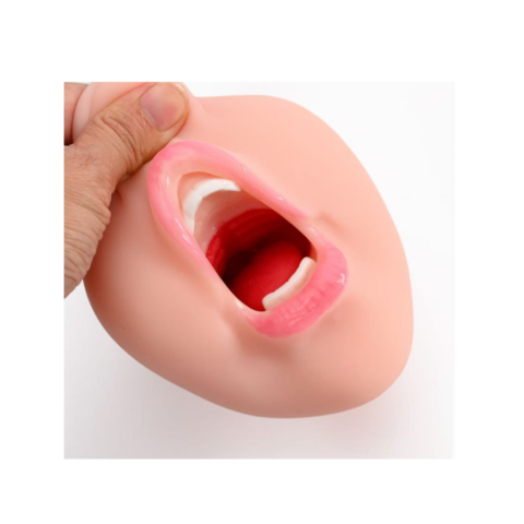 Ρεαλιστικό Masturbator Στόματος από Σιλικόνη 18cm 