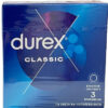 Durex Προφυλακτικά Classic 3τμχ 56mm Natural