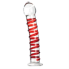 Γυάλινος Δονητής με Ραβδώσεις Glass Vibrator with Ribs