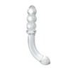 Γυάλινος Δονητής με Καμπύλη Curved Glass Dildo