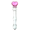 Γυάλινος Δονητής Καρδιά 190gr Glass Vibrator Heart