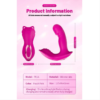 Ροζ Δονητής Διπλής Διέγερσης Pink Dual Stimulation Vibrator - Image 4