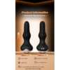 Πρωκτικός Δονητής Μαύρος Anal Vibrator Black - Image 4