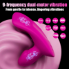 Ροζ Δονητής Εσωρούχου με Διπλή Διέγερση Pink Panties Vibrator with Dual Stimulation - Image 5
