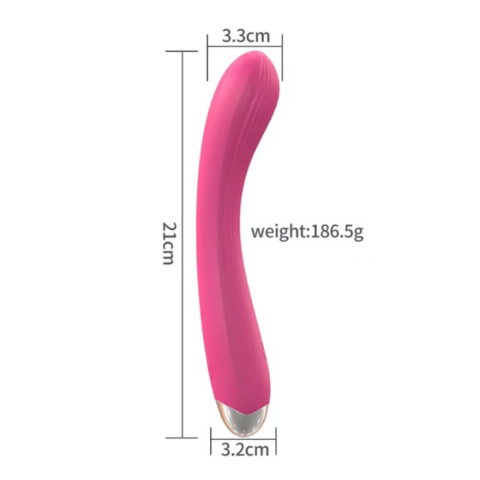 Ροζ Δονητής 21cm Pink Vibrator 21cm