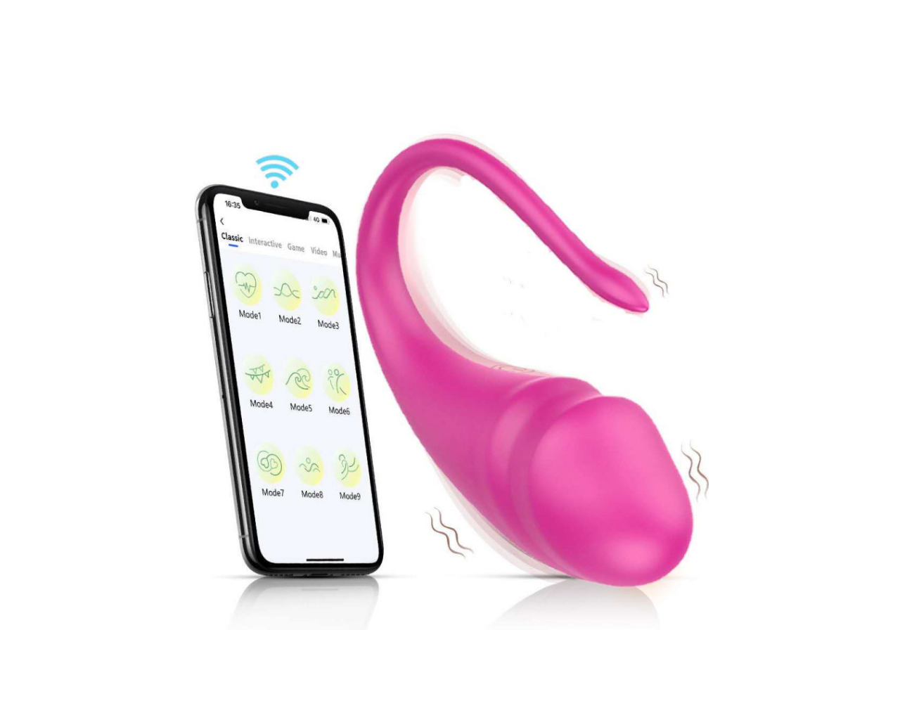 Δονητής g-spot για μέσα από το εσώρουχο G-spot vibrator for use over underwear