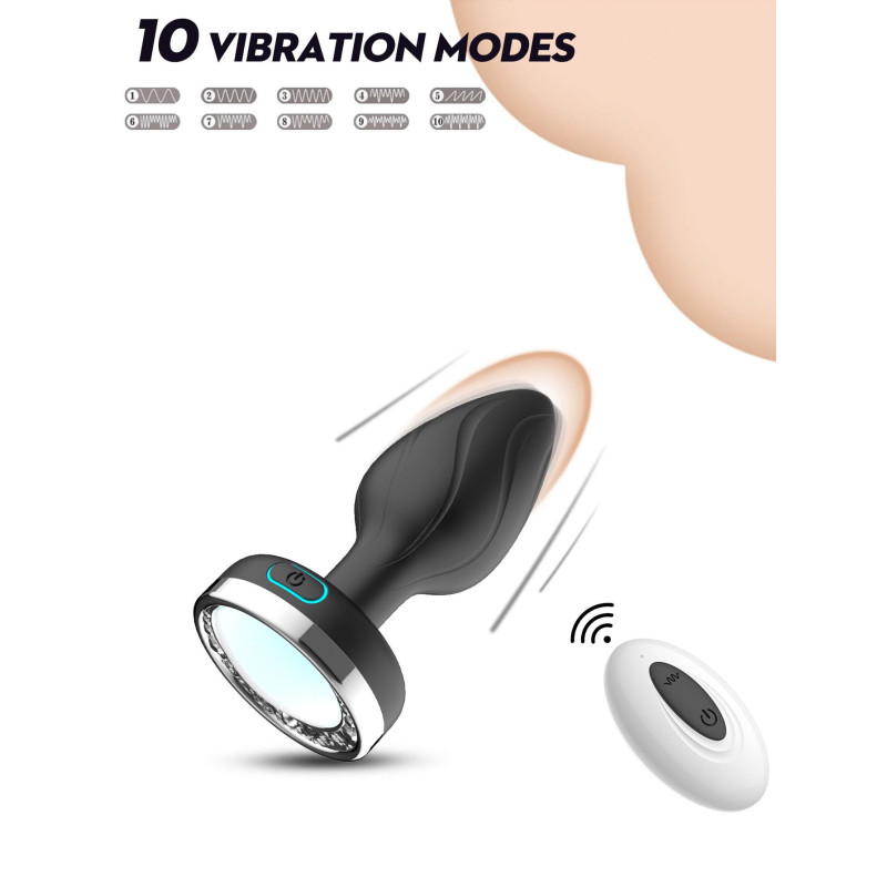 Πρωκτική σφήνα με φως led GS-033
